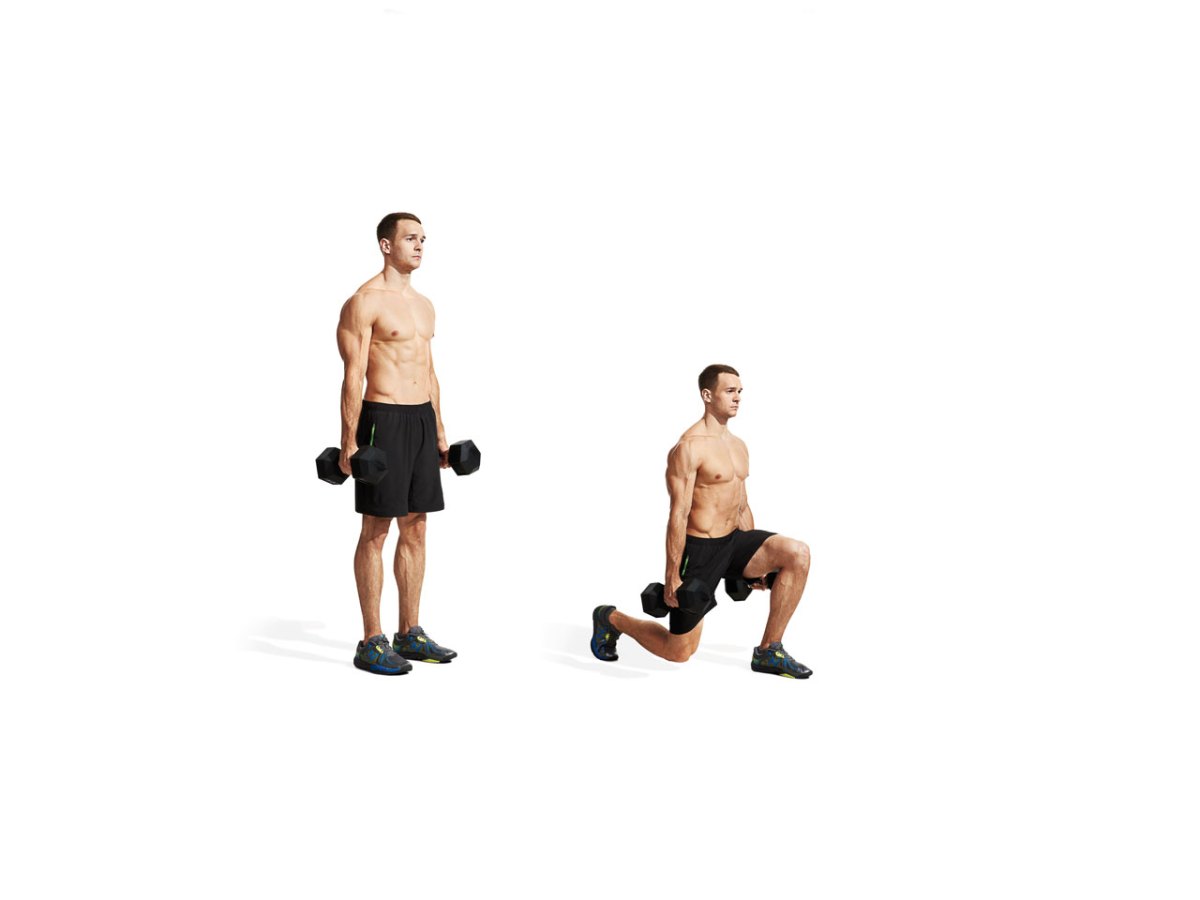 Lunges with Dumbbell